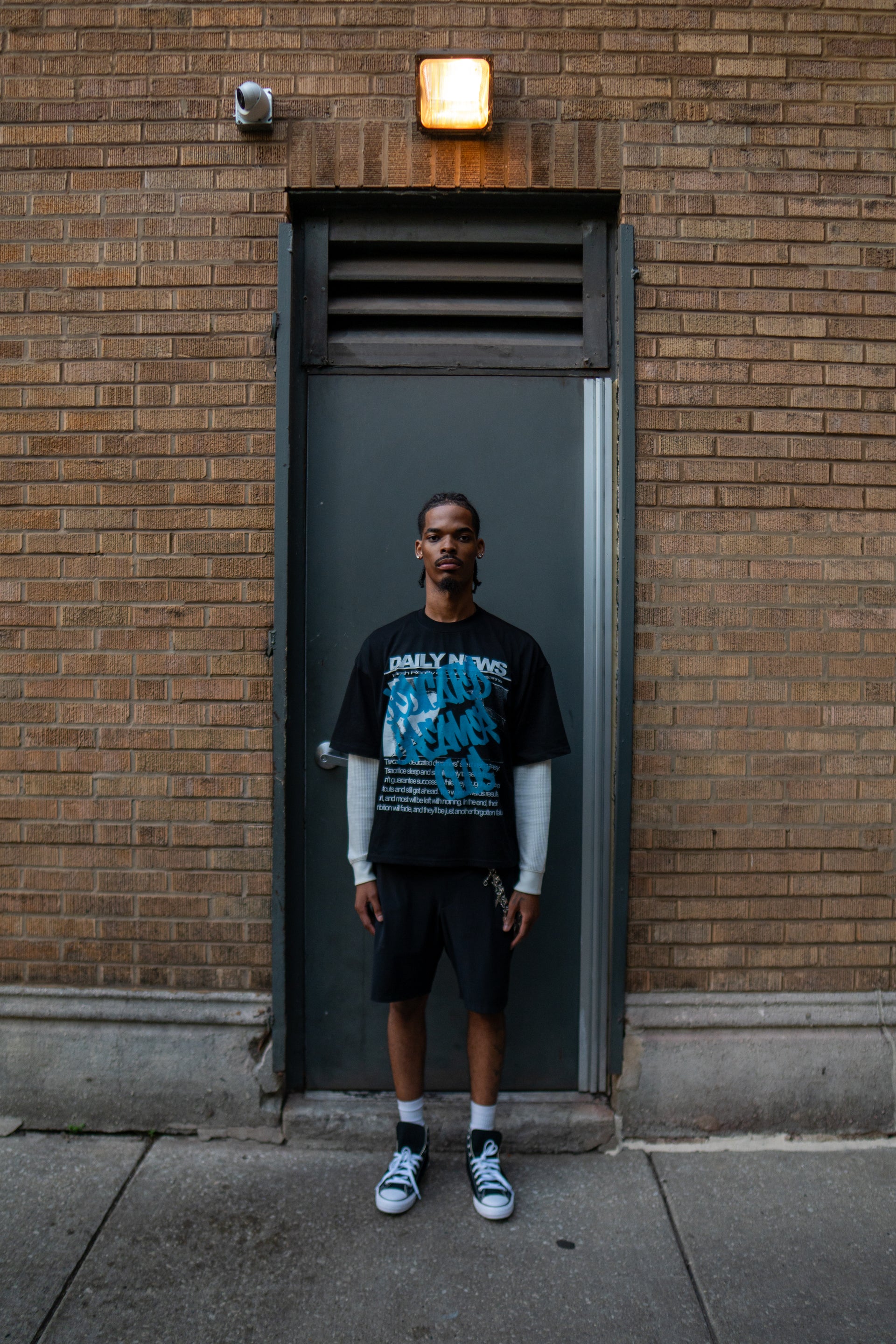 Black Headlines Tee (Pre-order)